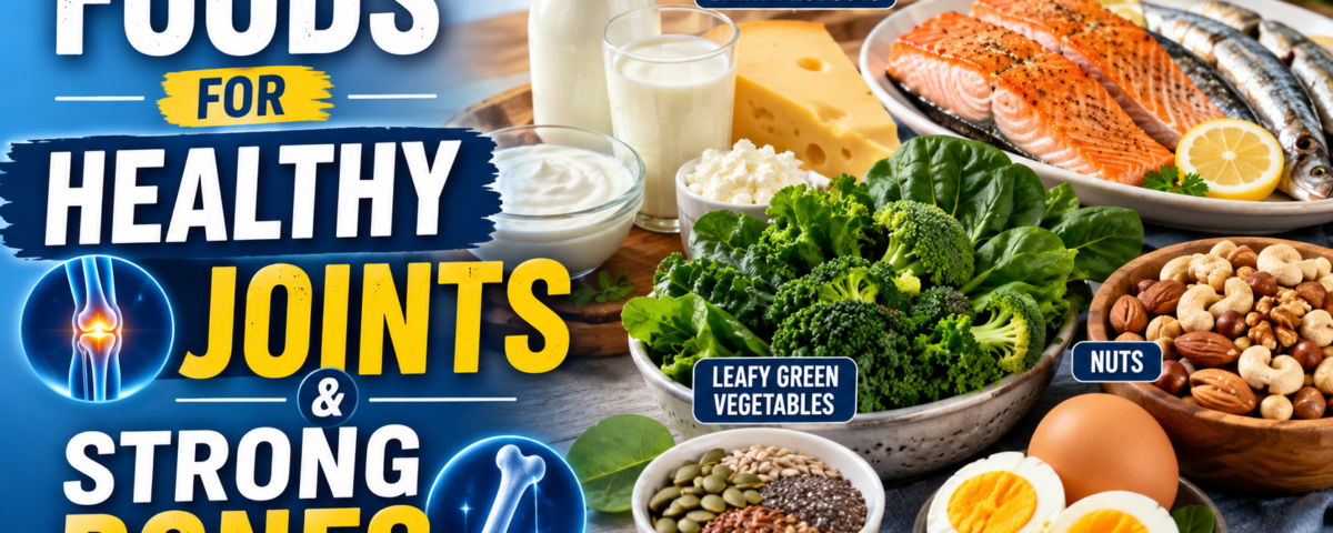 Foods for Healthy Joints and Strong Bones