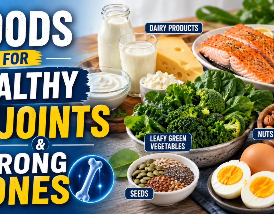 Foods for Healthy Joints and Strong Bones
