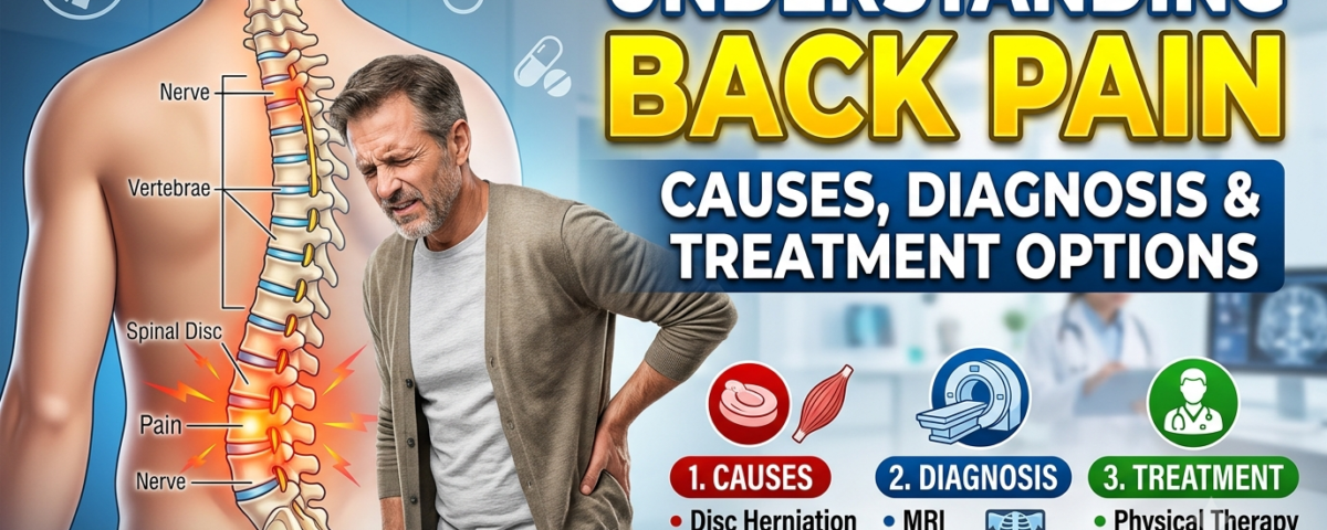 Back Pain: Causes, Diagnosis & Treatment Options