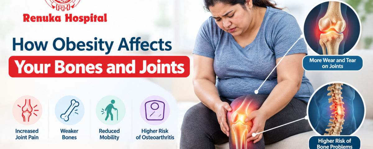 How obesity affects your bones and joints and increases joint pain