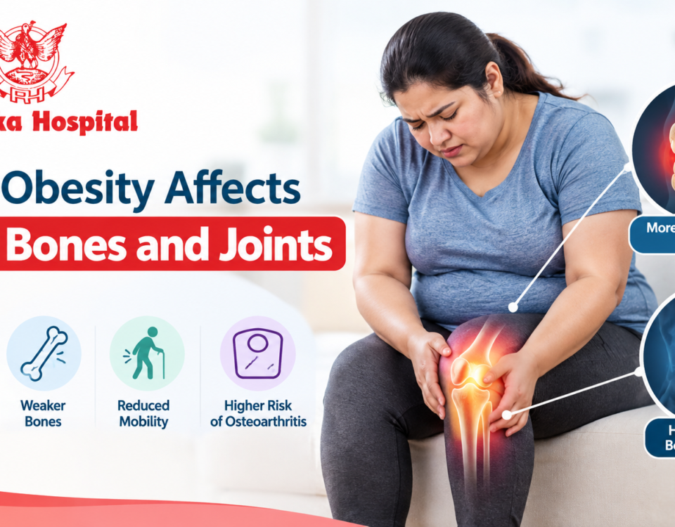 How obesity affects your bones and joints and increases joint pain